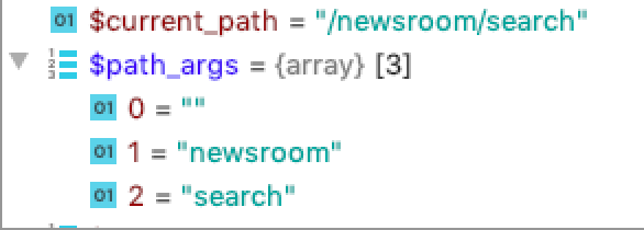 Variables display in PHPStorm debug pane